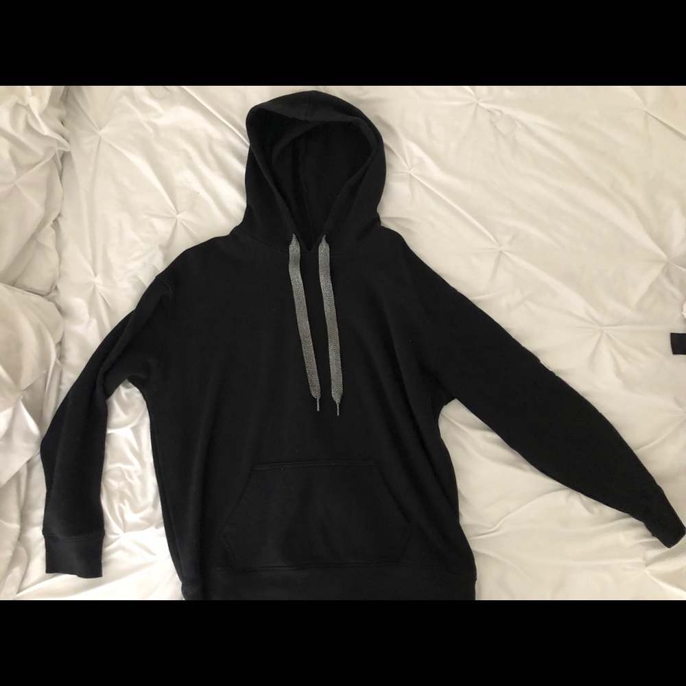 Black sweatshirt!